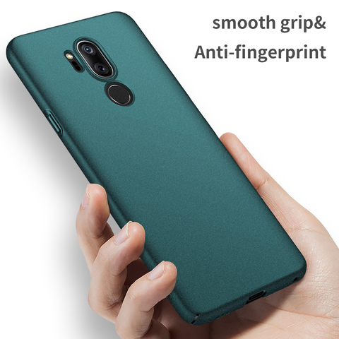 Para LG G7 ThinQ de lujo alta calidad duro PC Slim Coque mate piel cubierta protectora para LG G7 ThinQ carcasa del teléfono ► Foto 1/6