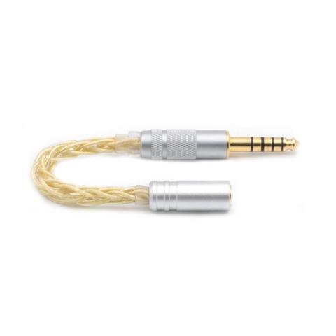 Linsoul IEM adaptador de Cable 3,5mm TRS Jack 2,5mm TRRS 4,4mm TRRRS enchufe de auriculares Cable para equilibrada reproductor de música ► Foto 1/5