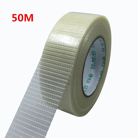 Cinta de fibra de rejilla fuerte de alta temperatura, 10-100mm x 50 M, molde para electrodomésticos, 1 Uds. ► Foto 1/2