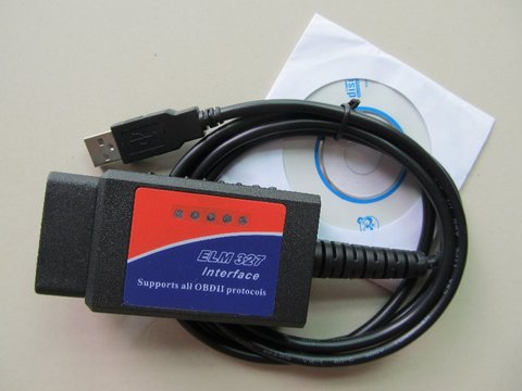 Elm327-herramienta de diagnóstico obd2 para coche, interfaz usb v1.5, escáner CAN-BUS ► Foto 1/1