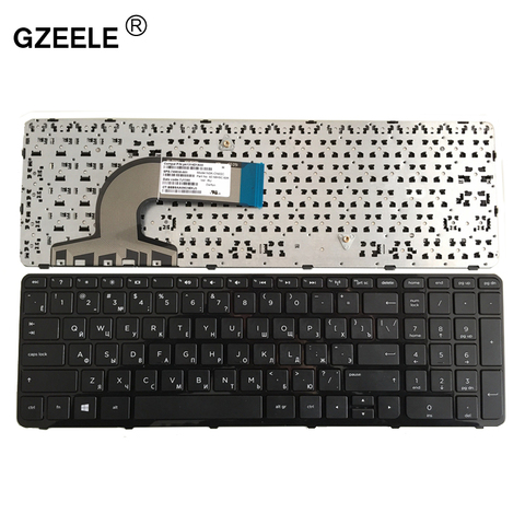 GZEELE-teclado ruso para ordenador portátil HP, Para PAVILION SN6126 SN7136 SG-59800-79A, V140502AS2 SL PK1314D2A18 749658-DB1 ► Foto 1/3