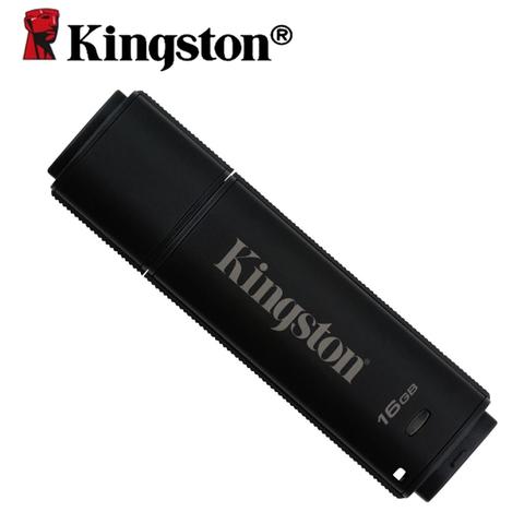 Kingston cifrado de unidad flash usb 3,0 pen drive FIPS 140-2 nivel 3 Super resistente al agua segura memorias 4 gb 8 gb 16 gb 32 gb 64 gb usb ► Foto 1/5