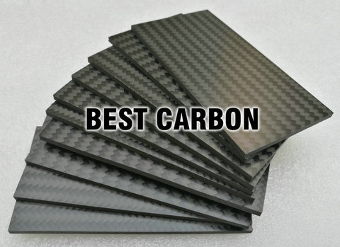 Envío Gratis S95mm x 50mm x 2,5mm de mate 3 K fibra de carbono de placa de fibra de carbono hoja de fibra de carbono del panel ► Foto 1/3