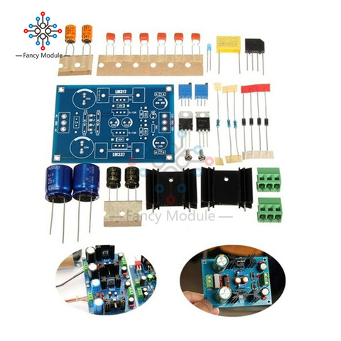 Módulo de fuente de alimentación de filtración ajustable, regulador de voltaje CC de CA, 1,25-37V, LM317 LM337 ► Foto 1/1