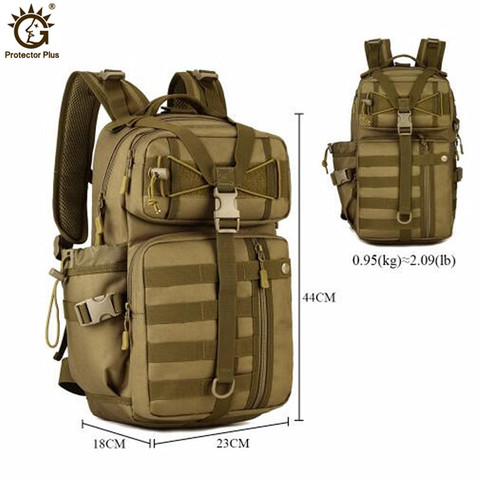 Mochila táctica de nailon 900D para exteriores, bolsa deportiva multiusos, impermeable, ejército, caza, Camping, senderismo, viaje, 30L ► Foto 1/1