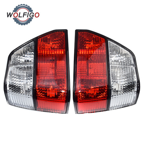 WOLFIGO 2 uds izquierda y derecha par Luz de cola de freno cubierta para VW Golf MK2 1984 -1992 191945111A 191945112 ► Foto 1/6