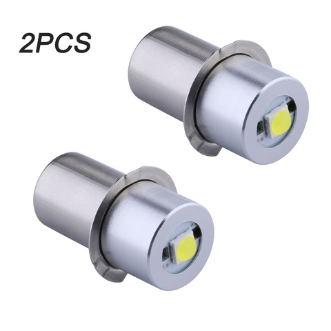 Mejor precio, P13.5S E10 0,5 W 1W 3W, linterna LED para Interior de bicicleta, Bombilla de foco 2C 3C 4C DC3-18V blanco puro cálido ► Foto 1/6