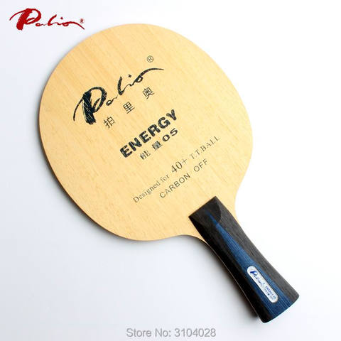 Palio-Hoja de tenis de mesa oficial energy 05, especial para más de 40 juegos de raqueta de tenis de mesa, hoja de carbono de bucle de ataque rápido ► Foto 1/6