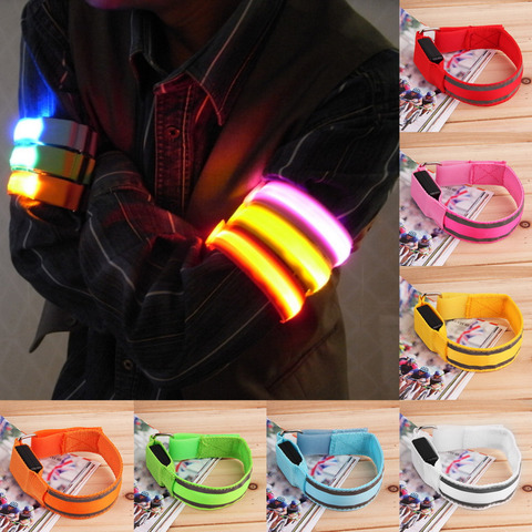 Cinturón de bicicleta LED con calentador de brazo, Correa reflectora deportiva de seguridad, 2022 ► Foto 1/6