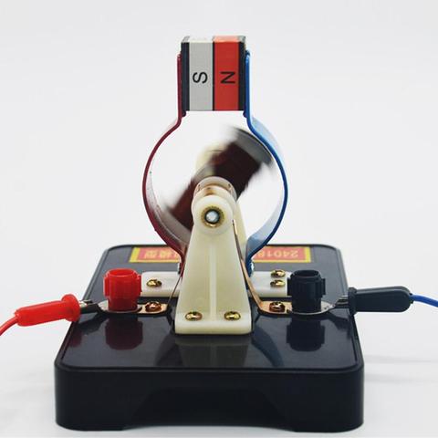 Kit de ensamblaje de modelo de Motor eléctrico DC Simple para niños, juguetes educativos de ciencia física ► Foto 1/6