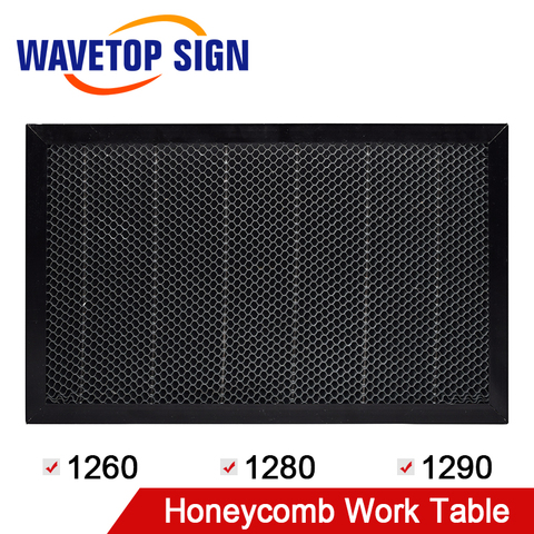 WaveTopSign láser de nido de abeja de mesa de trabajo de 1280/1260/1290mm de tamaño de plataforma piezas de láser para CO2 máquina de corte ► Foto 1/1