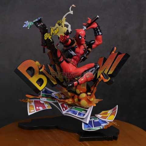 Deadpool-figura de Breaking The Fourth de PVC para pared, juguete de modelos coleccionables, 20cm ► Foto 1/5