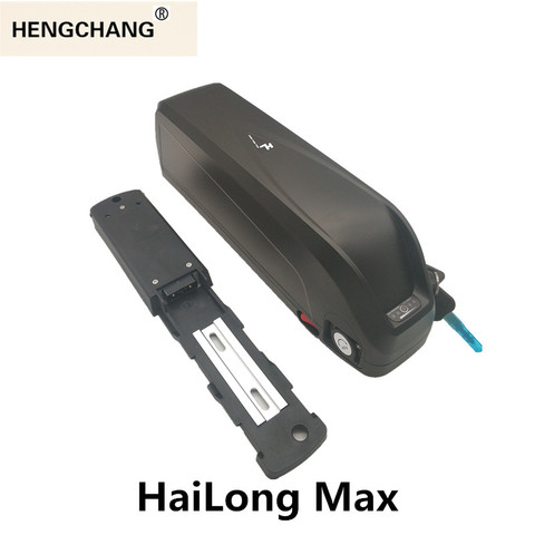 Caja de batería de bicicleta Hailong max sin soporte para batería de bicicleta caja de bricolaje con USB puede contener 80 piezas 18650 36v caja de plástico de 48v 52v ► Foto 1/6