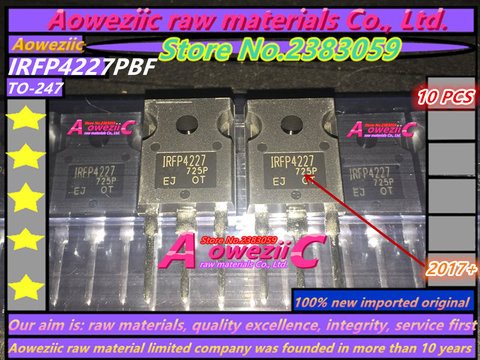 Aoweziic 2017 + 100% nuevo importado original IRFP4227PBF IRFP4227-247 FET 200V 65A ► Foto 1/3