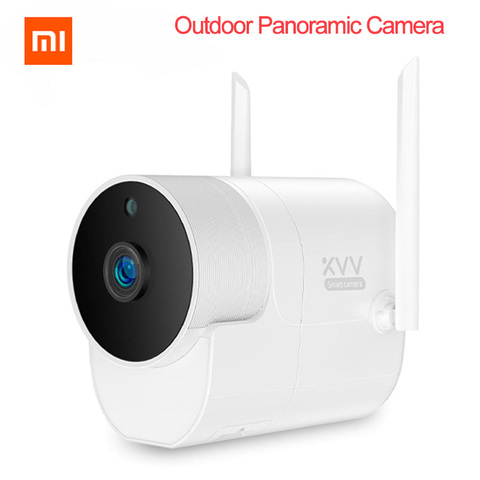 Xiaomi-cámara de vigilancia inteligente para exteriores, videocámara inalámbrica de alta definición con WIFI, 360 P, visión nocturna, aplicación Mijia, 1080 ► Foto 1/6