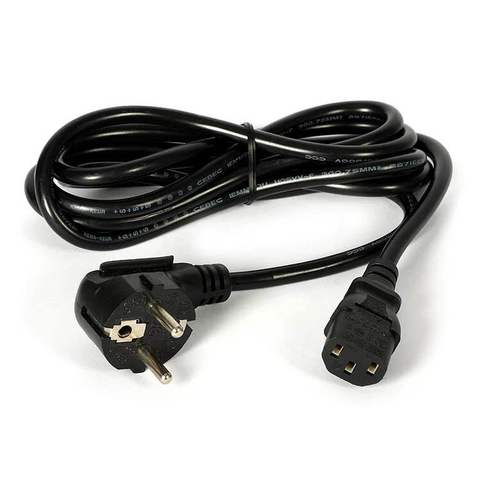 Cable de alimentación de CA estándar de la UE, Cables de extensión de 1,2 M, adaptador de Cable de corriente Universal, Cable de carga de plomo, para PC y portátil ► Foto 1/6