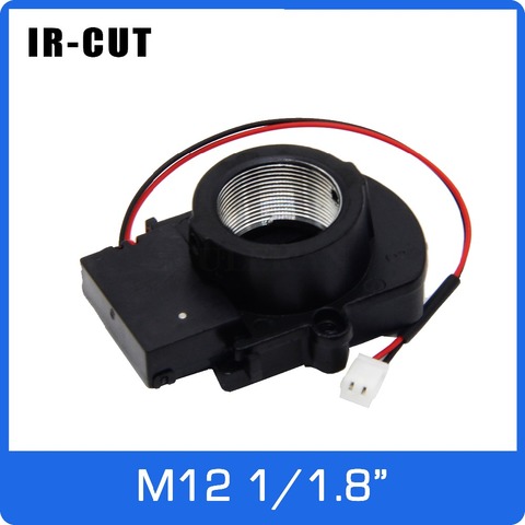 IR CUT-ICR de 1/1 y 8 pulgadas con soporte de montaje M12, compatible con filtros duales IMX178/185/385, interruptor automático de día y noche en cámara CCTV ► Foto 1/5