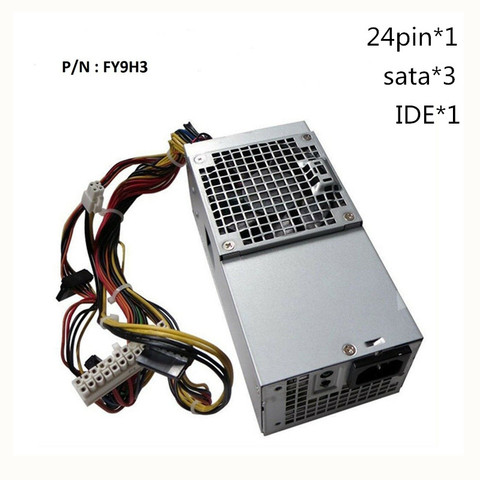 Fuente de alimentación conmutada para PC, 250W, para servidor 390, 790, 992, 3010, 7010, 9010, torre, 250W, PSU L250AD-00 / P/N CN-0FY9H3 ► Foto 1/1