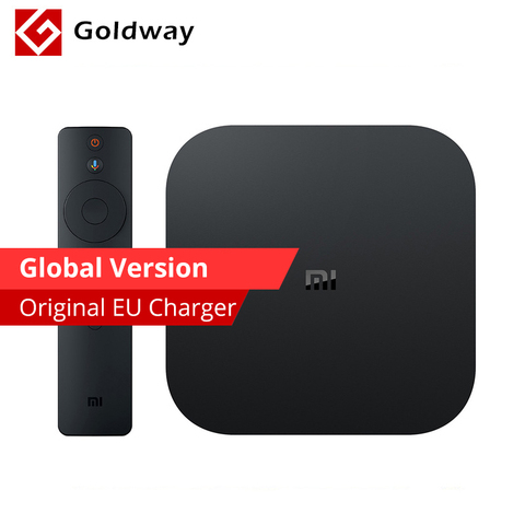 Global Original xiaomi mi caja de S 4K HDR Android TV 8,1 Ultra HD 2G 8G WIFI Google Cast Netflix IPTV Set Top mi caja de 4 reproductor de medios ► Foto 1/6