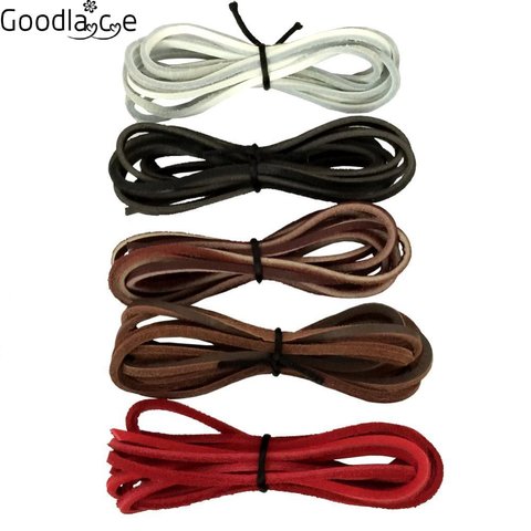 Rawhide-cordones de piel de 1/8 