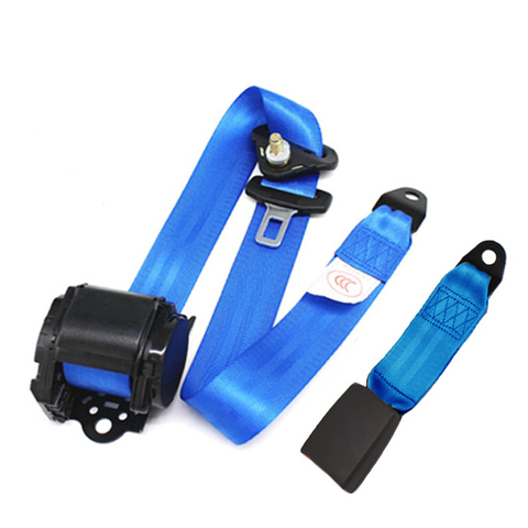 Azul, extensor de coche Universal para cinturón de seguridad extensión hebilla ajustable hombro cinturón de ajuste para la mayoría de coche, autobús ► Foto 1/6