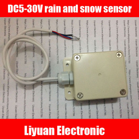 Sensor de lluvia y nieve DC5-30V, interruptores de proximidad capacitivos, salida NPN, módulo de inducción de lluvia y nieve ► Foto 1/5