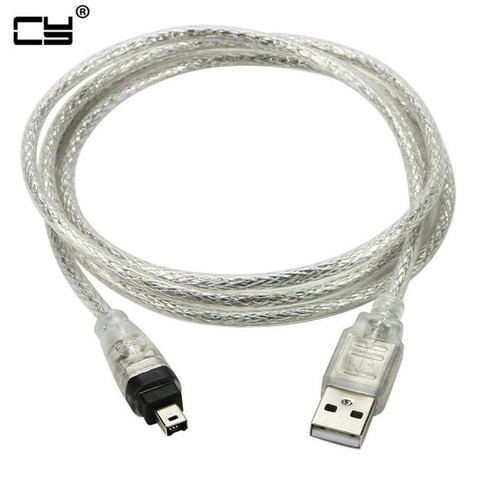 Cable USB macho a Firewire IEEE 1394, adaptador de 4 pines, cable iLink 1394 para cámara SONY DCR-TRV75E DV, 120cm, 4 pies ► Foto 1/3
