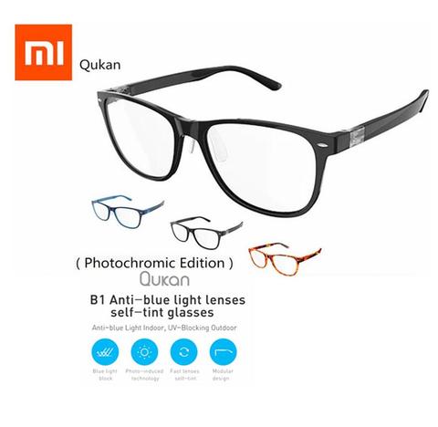 Xiaomi ROIDMI qukan B1 gafas protectoras fotocromáticas Anti rayos azules desmontables antirayos azules vidrio protector w1 actualizado unisex ► Foto 1/1