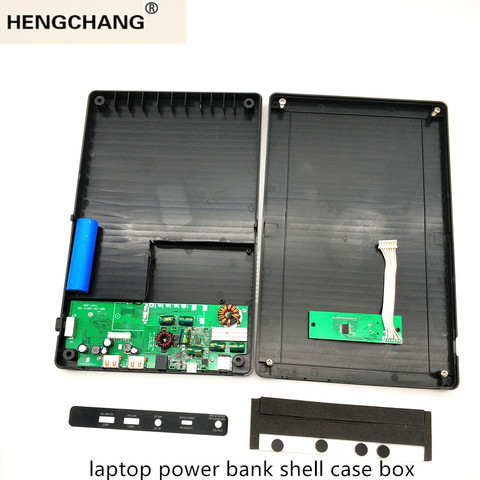 Caja de la carcasa del Banco de la energía del ordenador portátil cargador rápido usb QC3.0 diy powerbank PD80W DC5v 9 v 12 v 15v16v 19 adaptador de ordenador portátil v 20v24v 120 w ► Foto 1/1