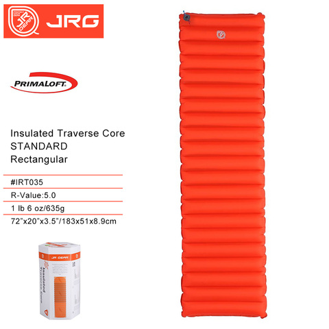 JR Gear R3.0/5,0 colchón inflable de TPU, almohadillas para dormir con prensa manual, esterilla de acampada ultraligera, almohadilla de aire para tienda, cojín para exteriores de invierno ► Foto 1/6