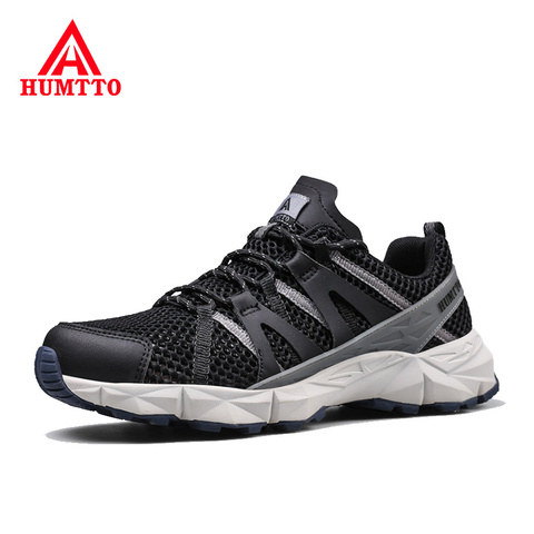 Zapatos ligeros con cordones para hombre, zapatillas suaves de malla, informales, antideslizantes, transpirables, a la moda, novedad de verano, 2022 ► Foto 1/6