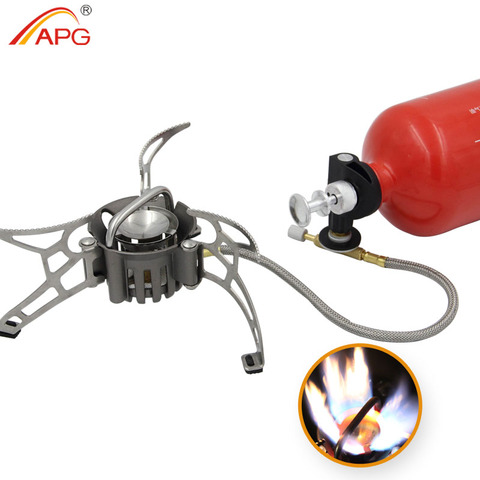 APG-quemadores de cocina a gasolina para exteriores, estufas multicombustible portátiles de petróleo y gas ► Foto 1/6