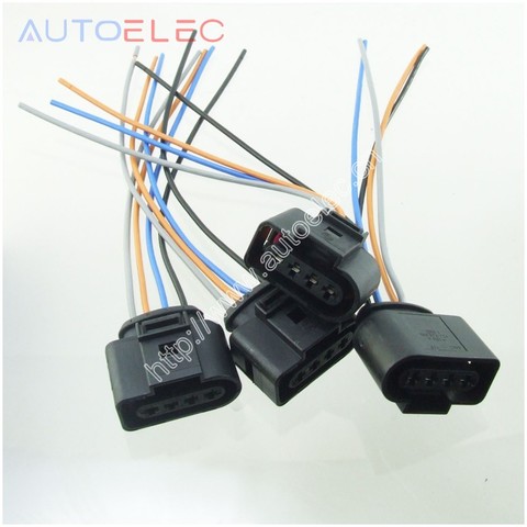 Juego de 4 bobinas de encendido 1J0973724, Kit de reparación de conectores 1J0 973 724 para A4 A6 rs4 rs6 a8 VW Passat audi, adaptador de cableado ► Foto 1/1