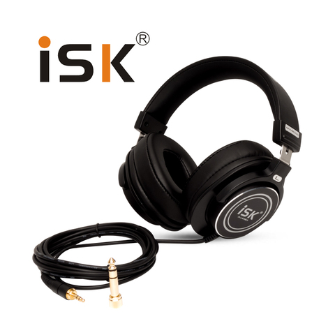 ISK-auriculares Hifi profesionales MDH8000 para ordenador, dispositivo de Audio para DJ, grabación y videojuegos, 3,5mm ► Foto 1/4
