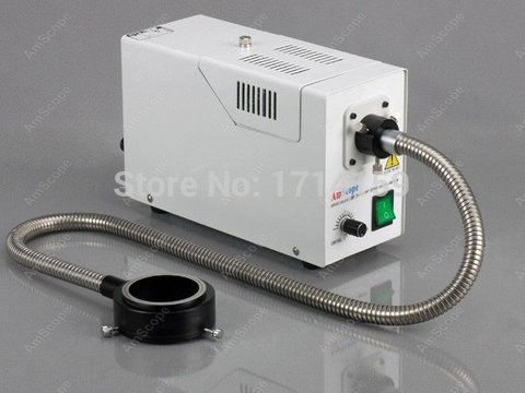 Microscopio iluminador-AmScope Supplies150W fibra óptica microscopio anillo iluminador ► Foto 1/1