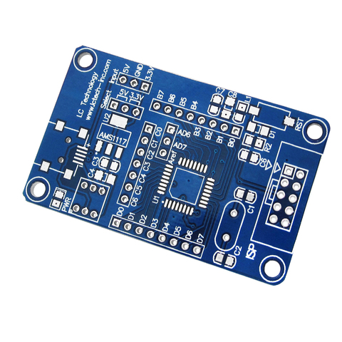 ATmega8-Placa de desarrollo de placa de circuito impreso, placa de circuito impreso vacía, sistema mínimo 48 88 168 AVR ► Foto 1/2