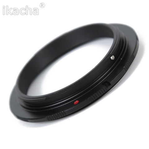 De Metal Cámara lente Macro inversa anillo adaptador para Nikon AI a 49mm 52mm 55mm 58mm 62mm 67mm 72mm, 77mm de montaje de rosca ► Foto 1/6