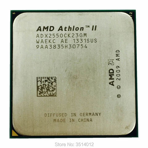 AMD Athlon II X2 255 de 3,1 GHz CPU Dual-Core procesador ADX255OCK23GQ/ADX255OCK23GM hembra AM3 ► Foto 1/1