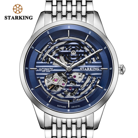 STARKING-Reloj Automático AAA para hombre, cristal de zafiro, resistente al agua hasta 50M, AM0282, 28800 ► Foto 1/6