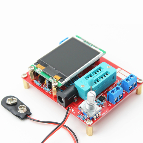 Probador multifuncional GM328, probador de transistores, diodo de capacitancia, medidor de frecuencia de voltaje ESR PWM, generador de señal de onda cuadrada ► Foto 1/5