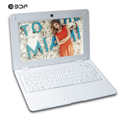 BDF portátil de 10,1 pulgadas portátil Android 1GB/8GB Quad Core Android 6,0 WiFi RJ45 Bluetooth Mini portátil Netbook ноутбук 10,1 ► Foto 1/6