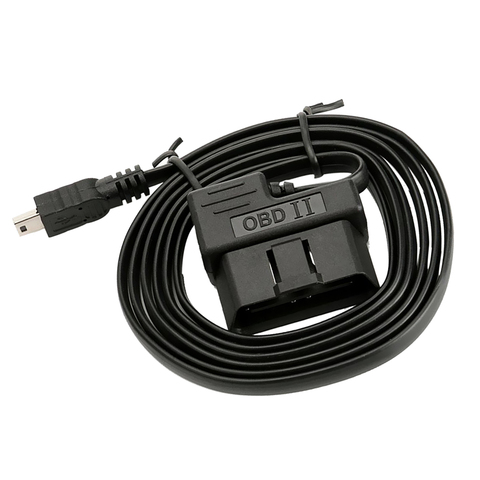 1,8 m OBD II OBD 2 16 Pin a Mini USB Cable de conexión para coche HUD Head up Display OBD2 Cable de conexión para la cabeza del coche hasta la pantalla ► Foto 1/6