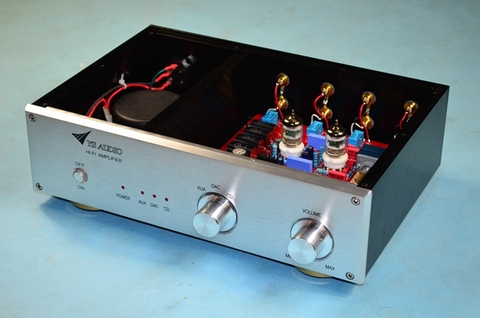 Tubo de alta versión de alta fidelidad preamp 6N3 5670 tubo preamplificador MatAise preamp tubo ► Foto 1/1