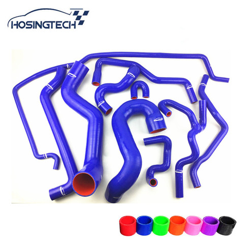 HOSINGTECH-SAAB 9-5 2,0 T 2002-2007 blue10pcs turbo de silicona de manguera de refrigerante ► Foto 1/5