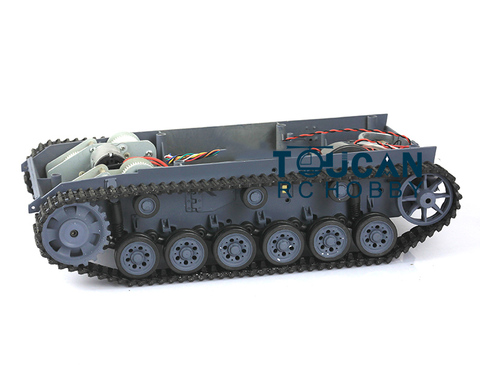 HengLong-chasis con ruedas de plástico, escala 1/16, alemán Stug III, tanque RC 3868, TH00308 ► Foto 1/2