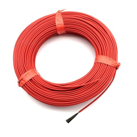 Sistema de Cable de calefacción por infrarrojos, Cable de fibra de carbono de 20 m, 12 k, 33 ohm, 2,0mm, línea térmica eléctrica para suelo, FF46 ► Foto 1/6