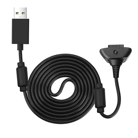 Cable de carga para Xbox 360, mando a distancia inalámbrico, adaptador de carga USB de 1,8 m, Cables de repuesto para cargador ► Foto 1/4
