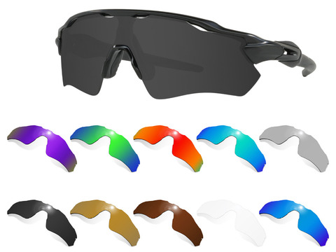 Glintbay-lentes polarizadas de repuesto para gafas de sol, lentes de repuesto polarizadas de varios colores, para Sendero de Radar, ve ► Foto 1/4