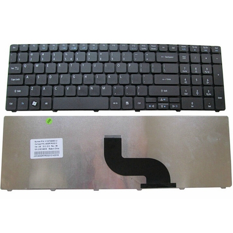 Teclado para ordenador portátil Acer, Aspire 5745, 5749, 5750, 5800, 5810, p5we0, 5820, 7235, 7250, 7251, 7331, 7336, 7339 ► Foto 1/3