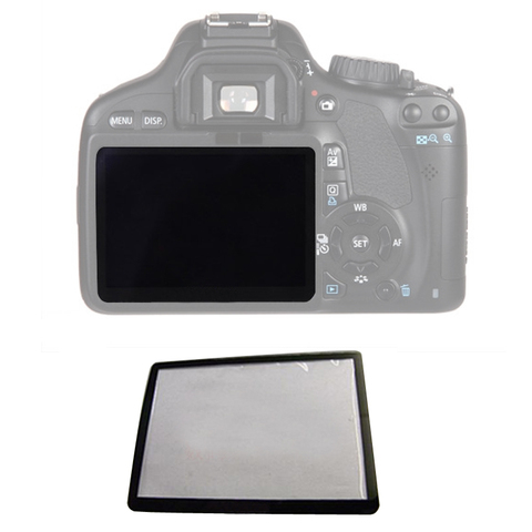 Externa pantalla externa LCD protección de piezas de reparación para Canon 5D 5D2 5D3 6D 50D 60D 400D 450D 500D 550D 600D 1000D SLR ► Foto 1/6